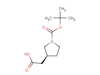 (S)-(1-boc-pyrrolidin-3-yl)-acetic acid