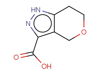 Pyrano[4,3-c]pyrazole-3-carboxylic acid, 1,4,6,7-tetrahydro-