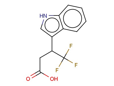 4,4,4-Trifluoro-3-(3-indolyl)butyric acid