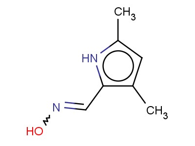 3,5-Dimethyl-1h-pyrrole-2-carboxaldehyde oxime