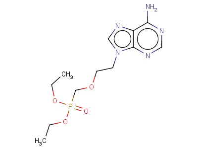 [[2-(6-amino-9h-purin-9-yl)ethoxy]methyl]phosphonic acid diethyl ester