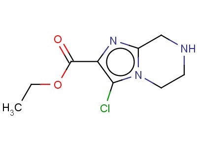 Ethyl 3-chloro-5,6,7,8-tetrahydroimidazo[1,2-a]pyrazine-2-carboxylate
