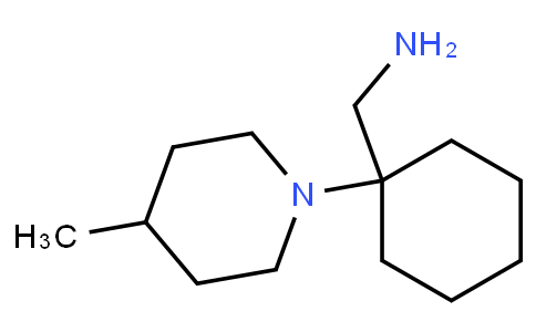C-[1-(4-Methyl-piperidin-1-yl)-cyclohexyl]-methylamine