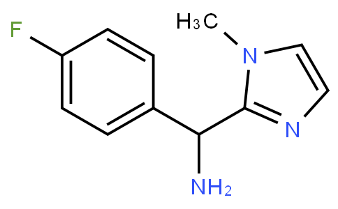 C-(4-Fluoro-phenyl)-C-(1-methyl-1H-imidazol-2-yl)-methylamine