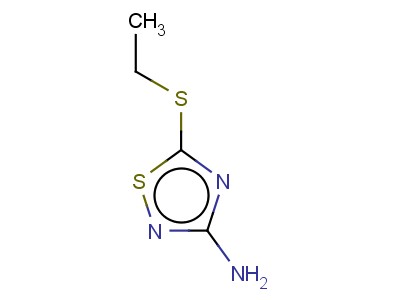 3-Amino-5-ethylthio-1,2,4-thiadiazole