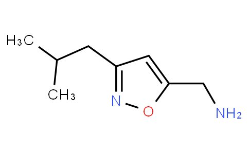 C-(3-Isobutyl-isoxazol-5-yl)-methylamine