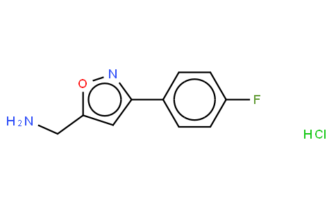 C-[3-(4-Fluoro-phenyl)-isoxazol-5-yl]-methylaminehydrochloride