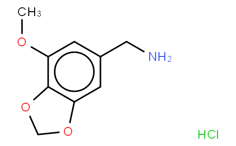 C-(7-Methoxy-benzo[1,3]dioxol-5-yl)-methylaminehydrochloride