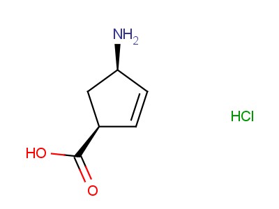 (1S,4r)-4-aminocyclopent-2-enecarboxylic acid-hcl