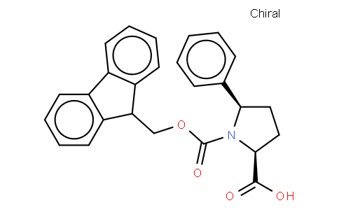 Fmoc-(2S,5R)-5-phenyl-pyrrolidine-2-carboxylicacid