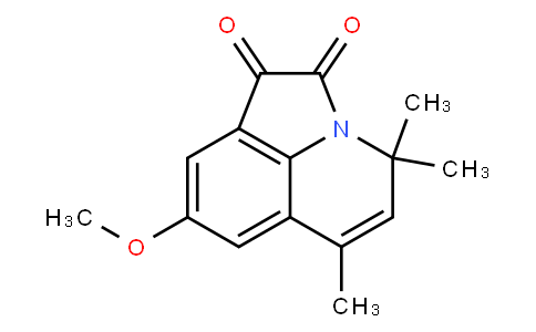 8-Methoxy-4,4,6-trimethyl-4H-pyrrolo-[3,2,1-ij]quinoline-1,2-dione