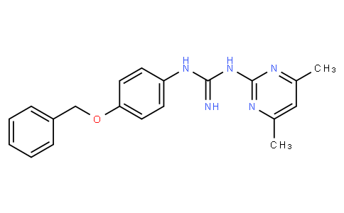N-[4-(Benzyloxy)phenyl]-N'-(4,6-dimethylpyrimidin-2-yl)guanidine