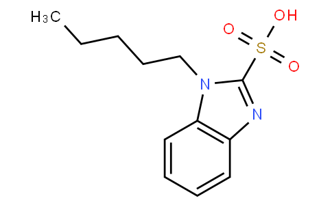 1-Pentyl-1H-benzimidazole-2-sulfonic acid
