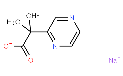 Sodium 2-methyl-2-(pyrazin-2-yl)propanoate