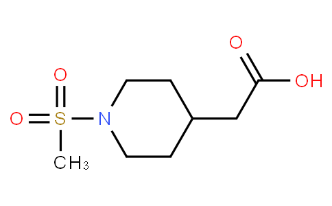 (1-Methanesulfonyl-piperidin-4-yl)-acetic acid