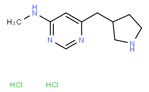 Methyl-(6-pyrrolidin-3-ylmethyl-pyrimidin-4-yl)-amine dihydrochloride