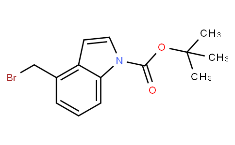 tert-Butyl 4-(bromomethyl)indole-1-carboxylate