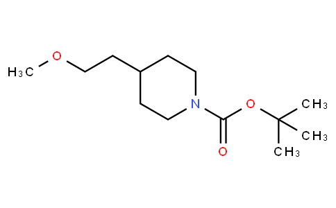 tert-Butyl 4-(2-methoxyethyl)-piperidine-1-carboxylate
