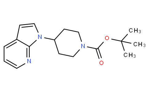 tert-Butyl 4-pyrrolo[2,3-b]pyridin-1-ylpiperidine-1-carboxylate