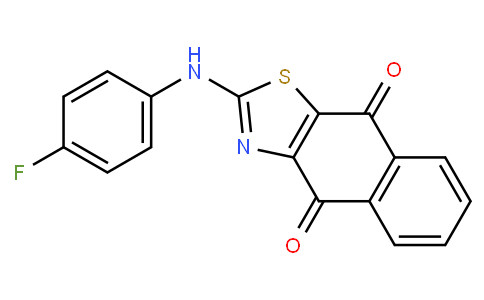 2-(4-Fluorophenylamino)naphtho[2,3-d]thiazole-4,9-dione