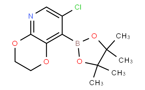 7-Chloro-8-(4,4,5,5-tetramethyl-1,3,2-dioxaborolan-2-yl)-2,3-dihydro-[1,4]dioxino[2,3-b]pyridine