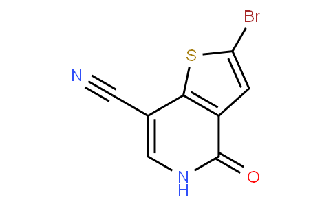 2-Bromo-4-oxo-4,5-dihydrothieno-[3,2-c]pyridine-7-carbonitrile