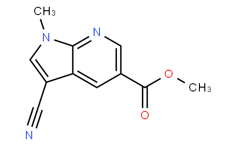 Methyl 3-cyano-1-methyl-1H-pyrrolo-[2,3-b]pyridine-5-carboxylate