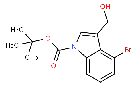 1-Boc-4-Bromo-3-hydroxymethylindole