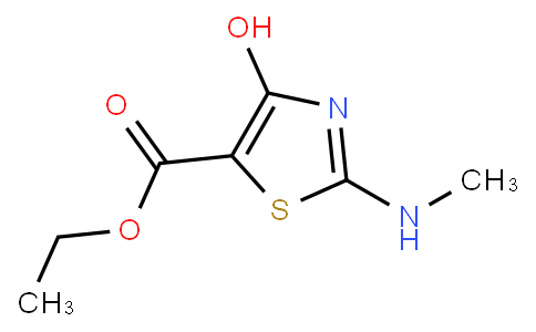 Ethyl 4-hydroxy-2-methylaminothiazole-5-carboxylate