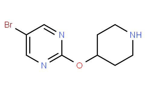 5-Bromo-2-(piperidin-4-yloxy)pyrimidine