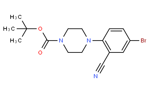 1-Boc-4-(4-Bromo-2-cyanophenyl)piperazine