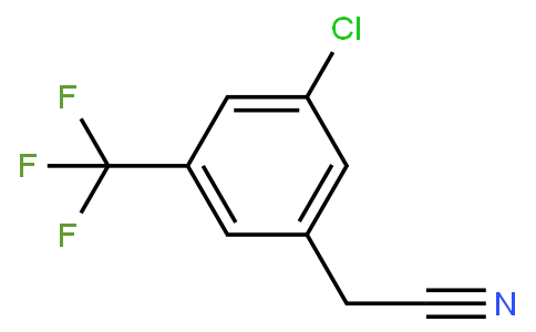 2-(3-Chloro-5-(trifluoromethyl)phenyl)acetonitrile