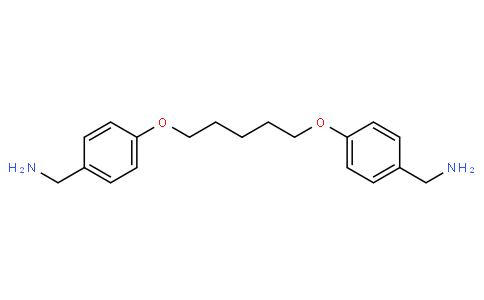 [4-({5-[4-(Aminomethyl)phenoxy]-pentyl}oxy)phenyl]methanamine