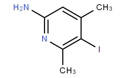 2-Amino-5-iodo-4,6-dimethylpyridine