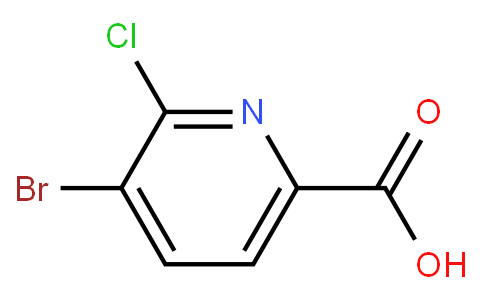3-Bromo-2-chloropyridine-6-carboxylic acid