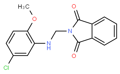 2-{[(5-Chloro-2-methoxyphenyl)amino]-methyl}-1H-isoindole-1,3(2H)-dione