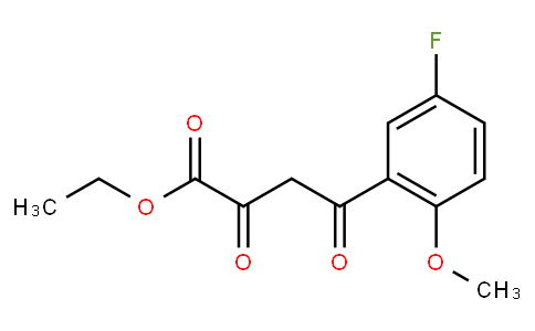 Ethyl 4-(5-fluoro-2-methoxyphenyl)-2,4-dioxobutanoate