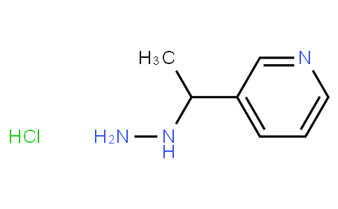 3-(1-Hydrazinoethyl)pyridine hydrochloride