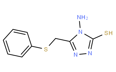 4-Amino-5-[(phenylthio)methyl]-4H-1,2,4-triazole-3-thiol