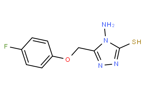 4-Amino-5-[(4-fluorophenoxy)methyl]-4H-1,2,4-triazole-3-thiol