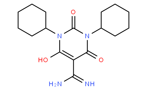 1,3-Dicyclohexyl-6-hydroxy-2,4-dioxo-1,2,3,4-tetrahydropyrimidine-5-carboximidamide