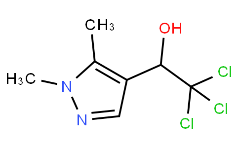 2,2,2-Trichloro-1-(1,5-dimethyl-1H-pyrazol-4-yl)ethanol