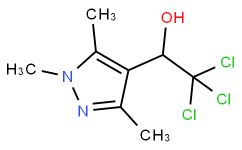 2,2,2-Trichloro-1-(1,3,5-trimethyl-1H-pyrazol-4-yl)ethanol