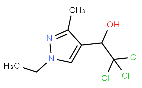 2,2,2-Trichloro-1-(1-ethyl-3-methyl-1H-pyrazol-4-yl)ethanol