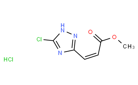 Methyl (2Z)-3-(5-chloro-1H-1,2,4-triazol-3-yl)acrylate hydrochloride