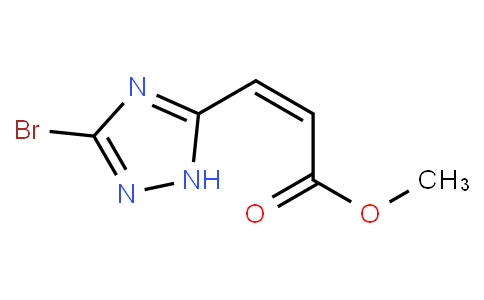 Methyl (2Z)-3-(3-bromo-1H-1,2,4-triazol-5-yl)acrylate