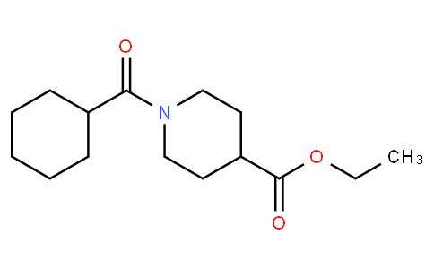 Ethyl 1-(cyclohexylcarbonyl)-piperidine-4-carboxylate