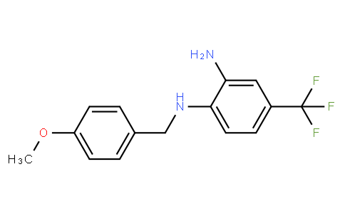 N~1~-(4-methoxybenzyl)-4-(trifluoromethyl)-benzene-1,2-diamine