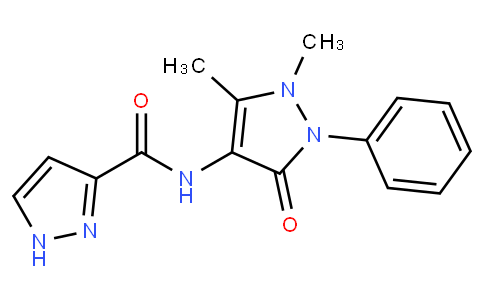 N-(1,5-Dimethyl-3-oxo-2-phenyl-2,3-dihydro-1H-pyrazol-4-yl)-1H-pyrazole-3-carboxamide