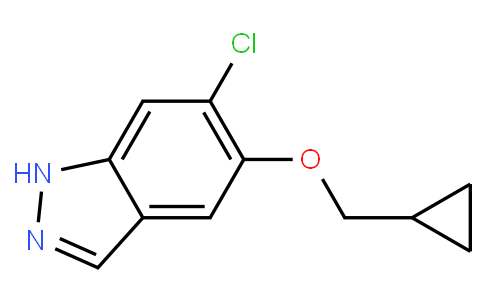 6-chloro-5-(cyclopropylmethoxy)-1H-indazole